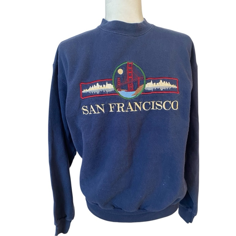 Vintage Hanes Unisex San Francisco Embeoidered Sweatshirt